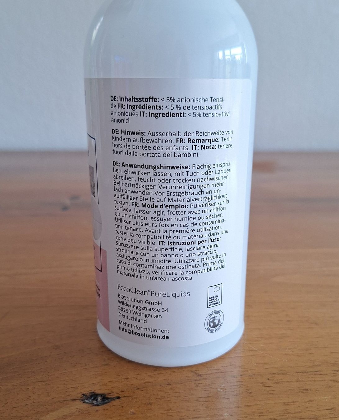 Tutte le macchine: EccoClean Fliessen Reiniger, stark und nachhaltig – Nuovo e nell'imballaggio originale da Bergdietikon venduto da Zozo 3