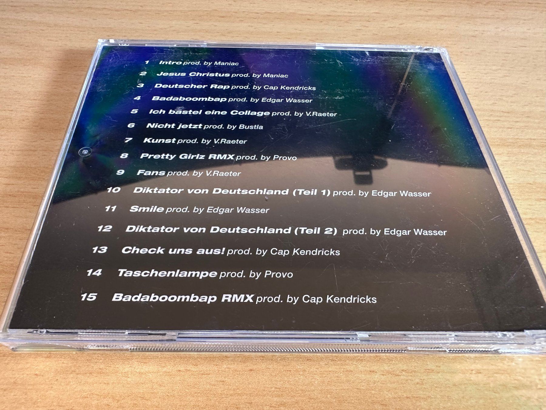 CD: Fatoni & Edgar Wasser – Nocebo – Usato da Rikon im Tösstal venduto da Alpenmutz 1