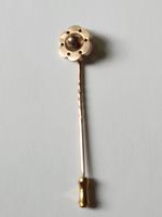 Krawattennadel Sechspass, 9 ct Gold, nicht punziert, England