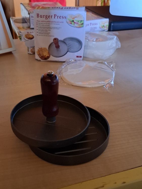 Ninja Outdoorsman Smash Burgerpresse – Perfekte Burger Für Grillplatte & Camping