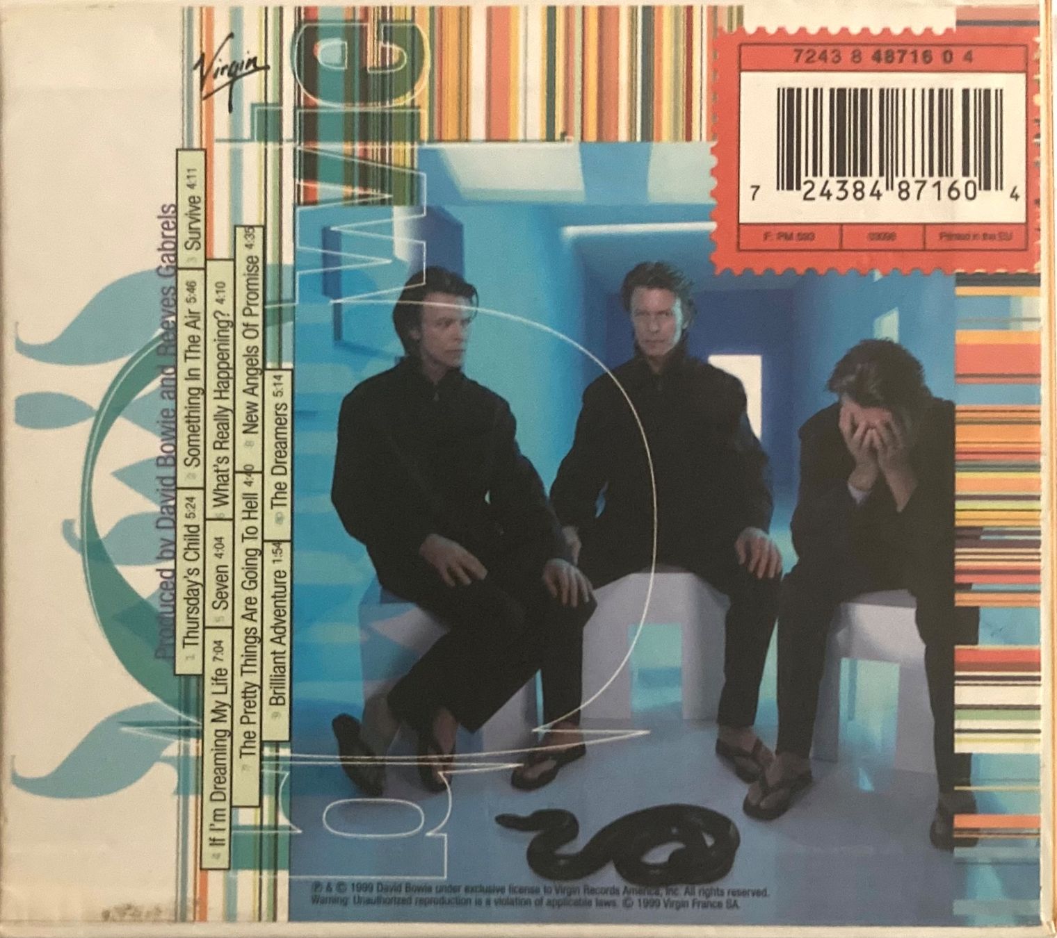 CD: DAVID BOWIE - HOURS.... – Usato da Poliez-Pittet venduto da Newtown-Records 1