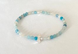 Edelstein Armband Trolleit Engelsflügel Silber auf Mass