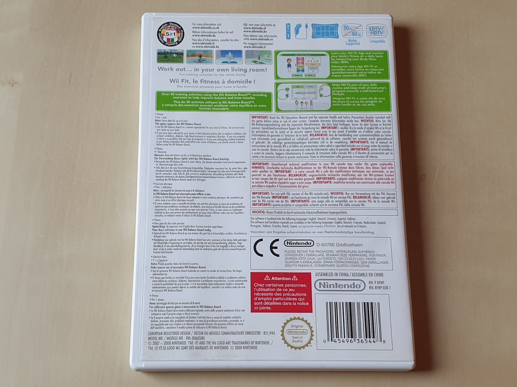 Nintendo Giochi: Wii Fit – Usato da Stansstad venduto da collectorsshop 1