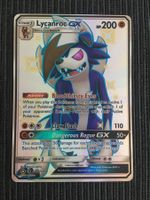 Pokemon Lycanroc GX Shiny Hidden Fates