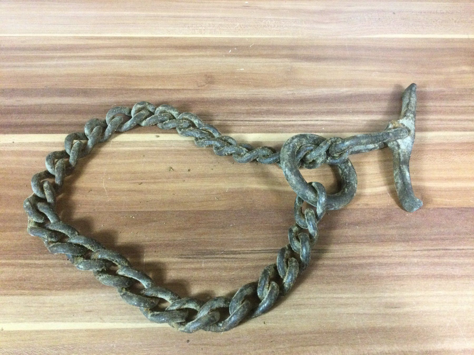 Attrezzi da lavoro: Uralte Eisen Kette geschmiedet für Halskette oder Deko – Usato da Wangen SZ venduto da kuriosum12 2