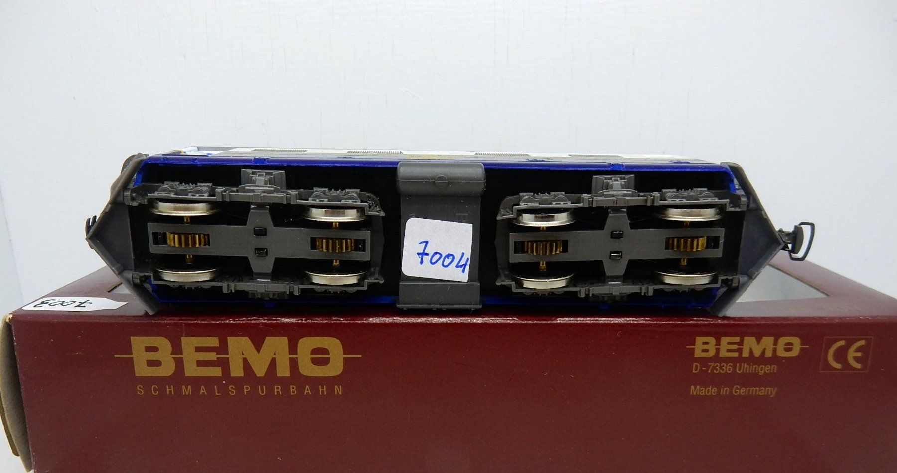 Bemo Modellini di ferrovie: Hom - RhB "Alpine Classic Pullmann- Locomoteur Ge 4/4  I – Usato da Locarno venduto da Gudrun2 6