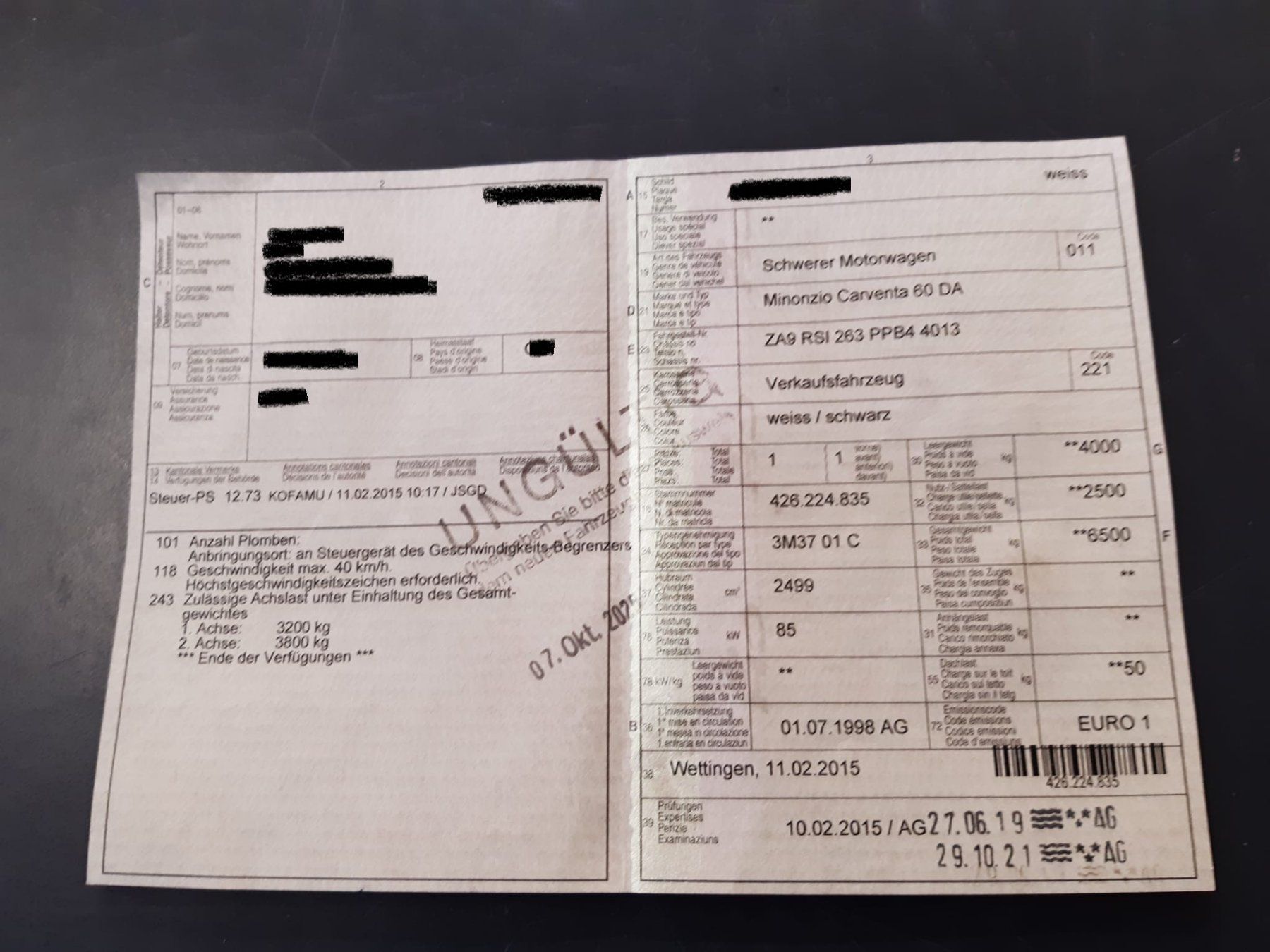 Veicoli commerciali: Verkaufsfahrzeug – Usato da Nussbaumen AG venduto da bettinaGUTK 5
