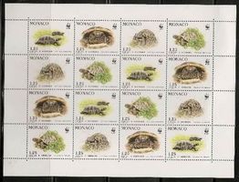 Monaco WWF Schildkröten Tortues