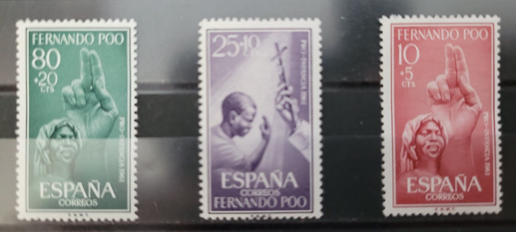 Alle Briefmarken: FERNANDO POO - SPANIEN / ESPAGNE – Gebraucht aus Neftenbach von Mador6 2