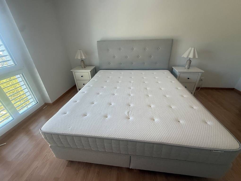 Letti: Beige/grau Boxspringbett zu verkaufen – Usato da Wallisellen venduto da LaMarieAnnabelle 2