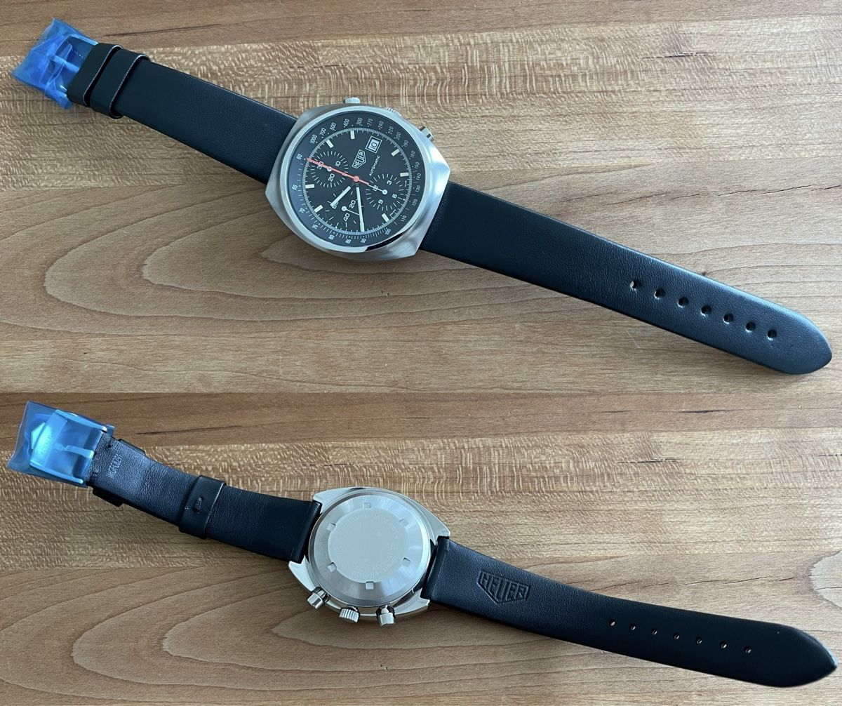 Tag Heuer Orologi: Vintage HEUER Automatic Pasadena Chrono 750.501 restauriert – Usato da Embrach venduto da Canderau 9