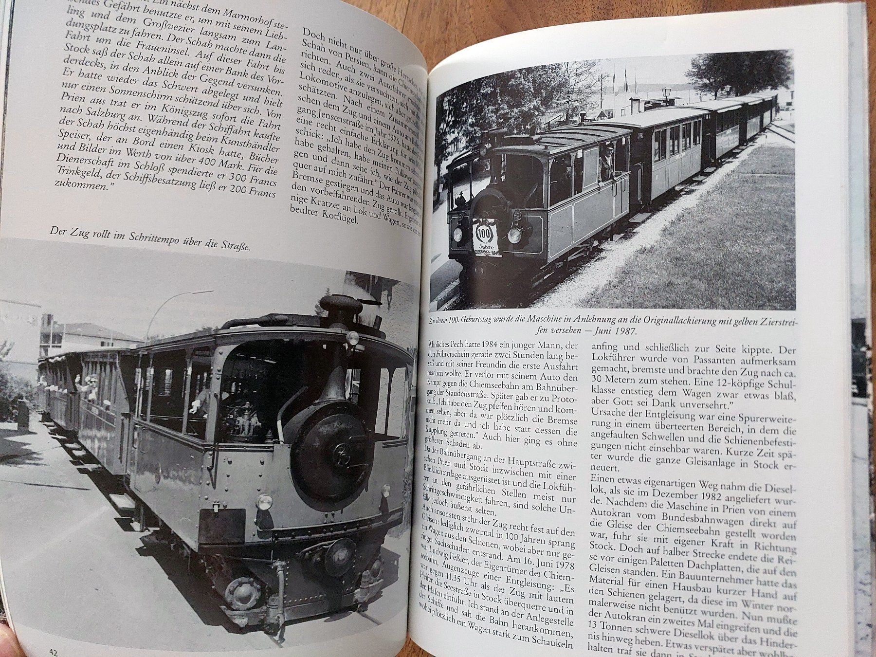 Libri: Die Chiemseebahn - 100 Jahre Dampftrambahn – Usato da Schönenwerd venduto da Steidi 7