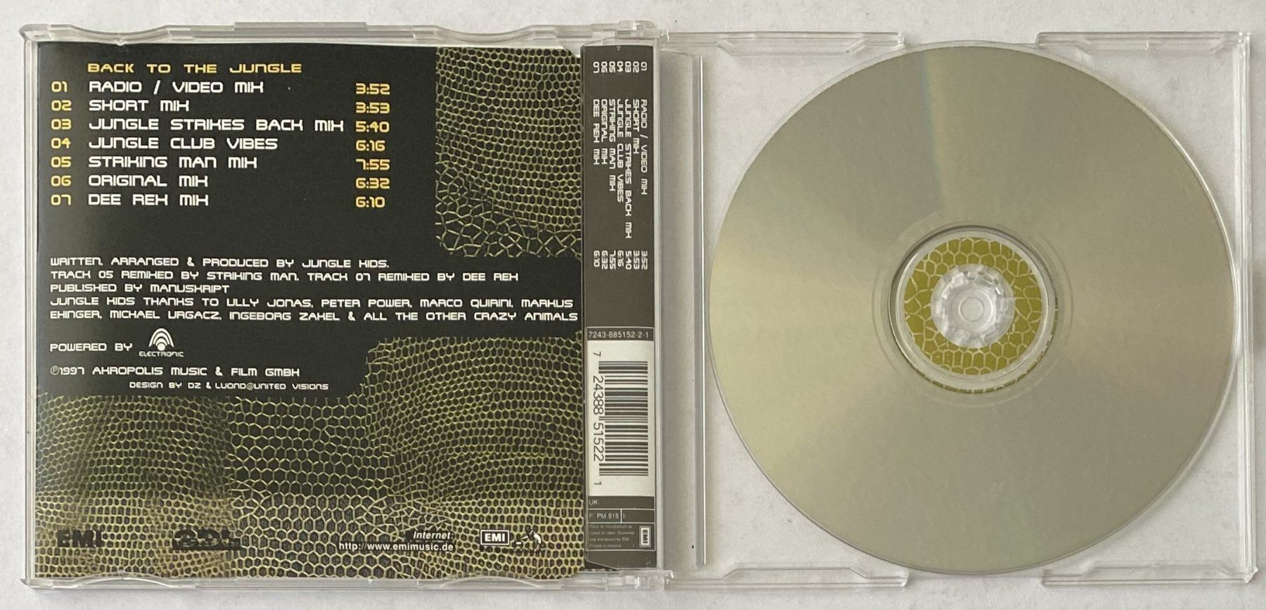 CDs: Jungle Kids, Back to the Jungle – Gebraucht aus Flums von Asquillo 2