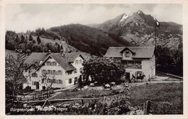 Bürgenstock, Pension Trogen, gelaufen 1936