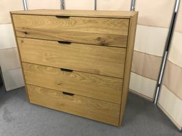 Kommode JUTZLER Eiche furniert 90 x 87cm