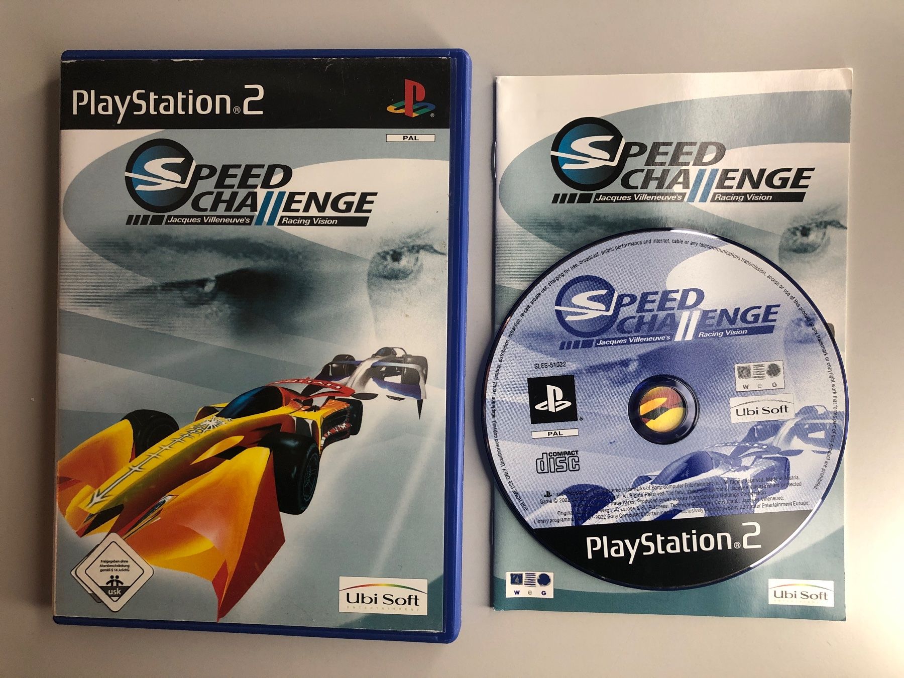 Sony Giochi: Speed Challenge Kacques Villeneuves - PS2 – Usato da St.gallen venduto da taduz