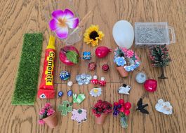 Bastelset: Deko / Material + Leim
