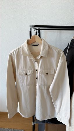 Hemd langarm beige Grösse L neuwertiger Zustand