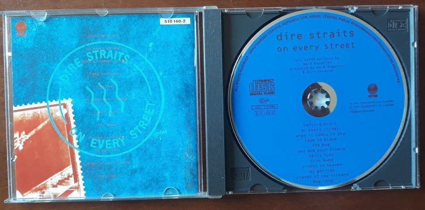 CD: DIRE STRAITS - On Every Street - CD 1991 – Usato da Le Locle venduto da PereiraHugo 2