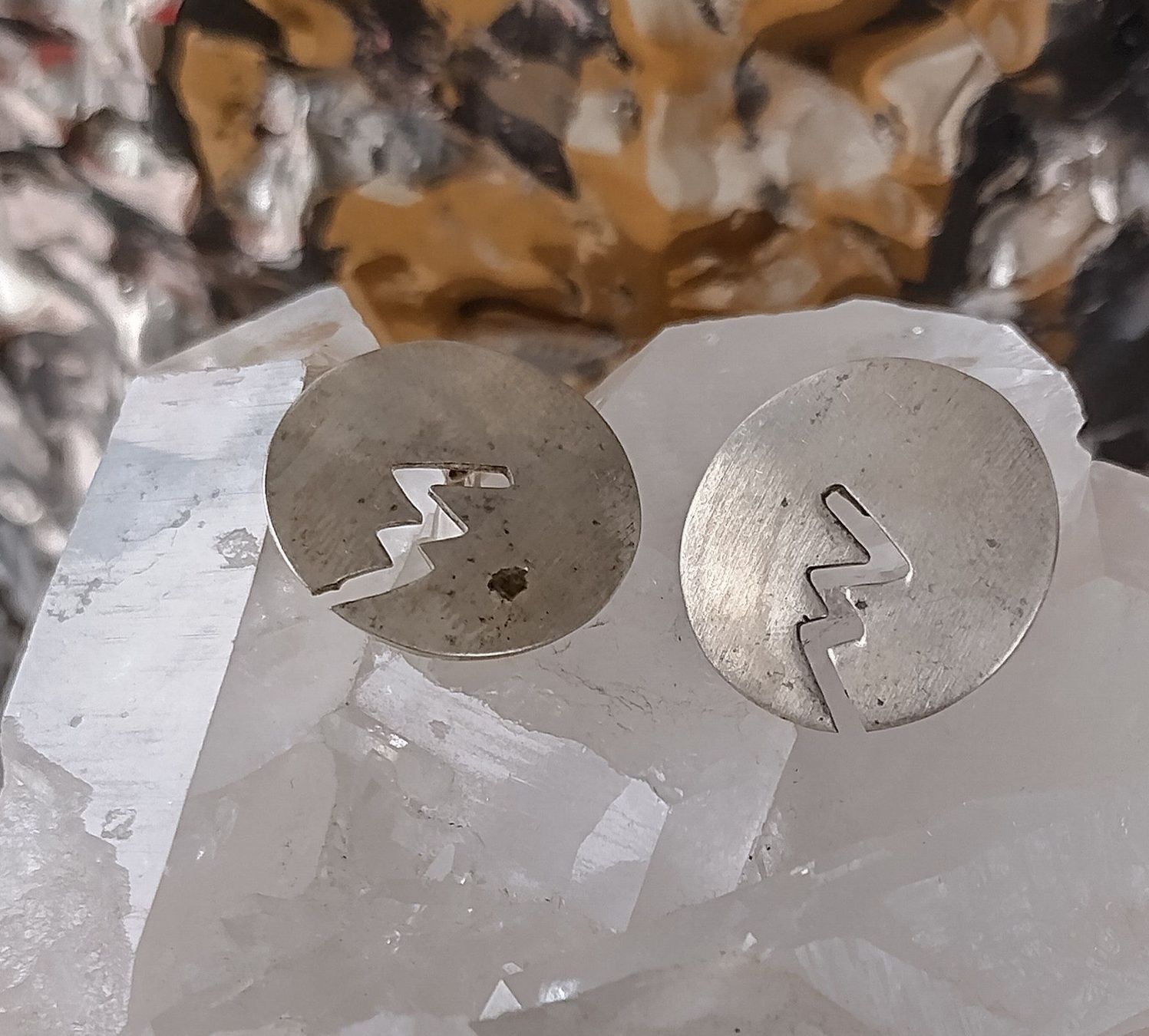 Orecchini pendenti & Orecchini a lobo: MODERNE RUNDE OHRRINGE 925 SILBER – Usato da Romanshorn venduto da BoutiqueA 1