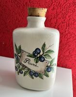 Vintage Keramikflasche „Prune“ mit Korken – Für Likör & Deko