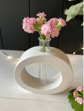 Kit bricolage: Giessform aus Silikon Vase/Stabkerzenhalter – Usato da Frauenkappelen venduto da 77Adi 2