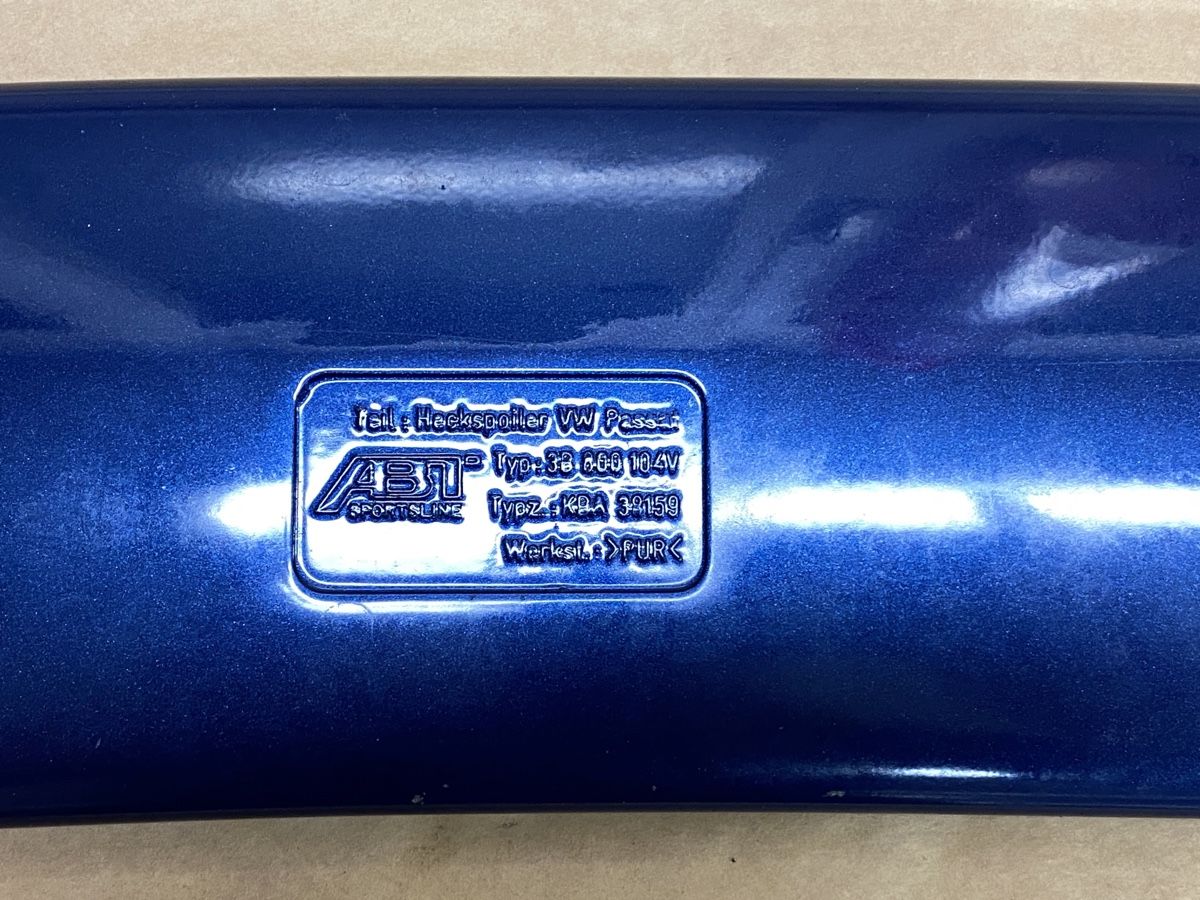 VW Tutti pezzi di ricambio auto: Vw Passat b5 fl Heckklappe Spoiler Von ABT – Usato da Beinwil am See venduto da Mpmmechanik 2