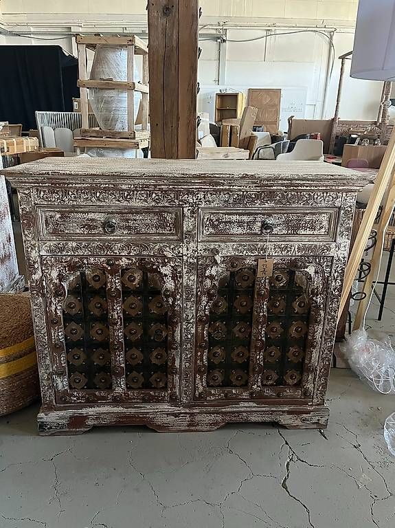 Cassettiere: Kommode Jamahra Shabby Chic Mangoholz – Nuovo (secondo la descrizione) da Zollikofen venduto da uniqueroom