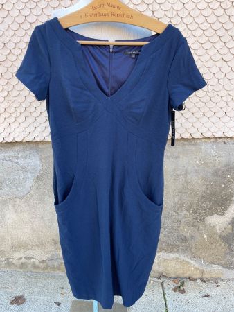 Marineblaues DAVID MEISTER Casual Kleid Gr. 10