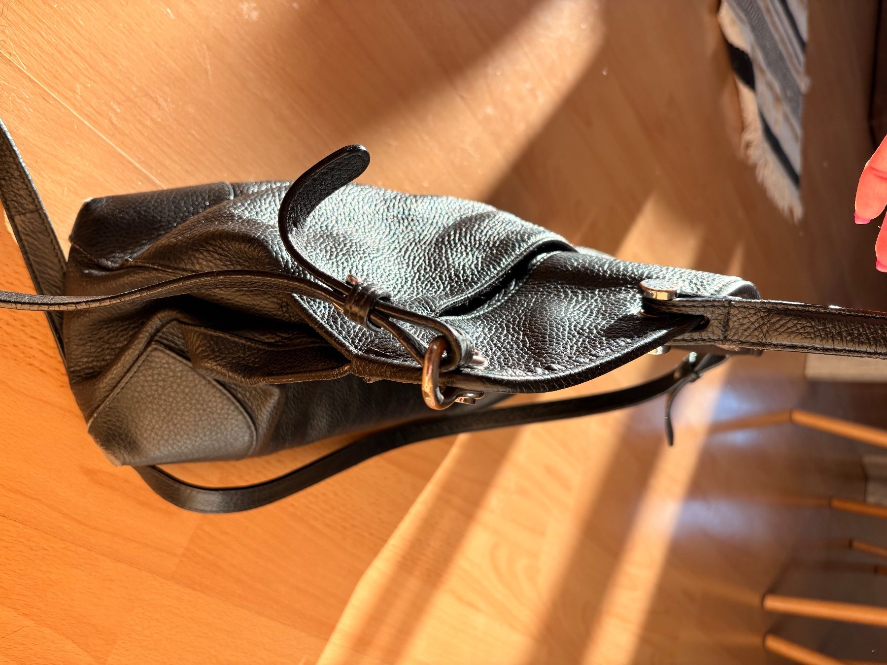 Furla Taschen für Damen: Furla Tasche schwarz echt Leder – Gebraucht aus Meisterschwanden von Krimskrams_1008 9