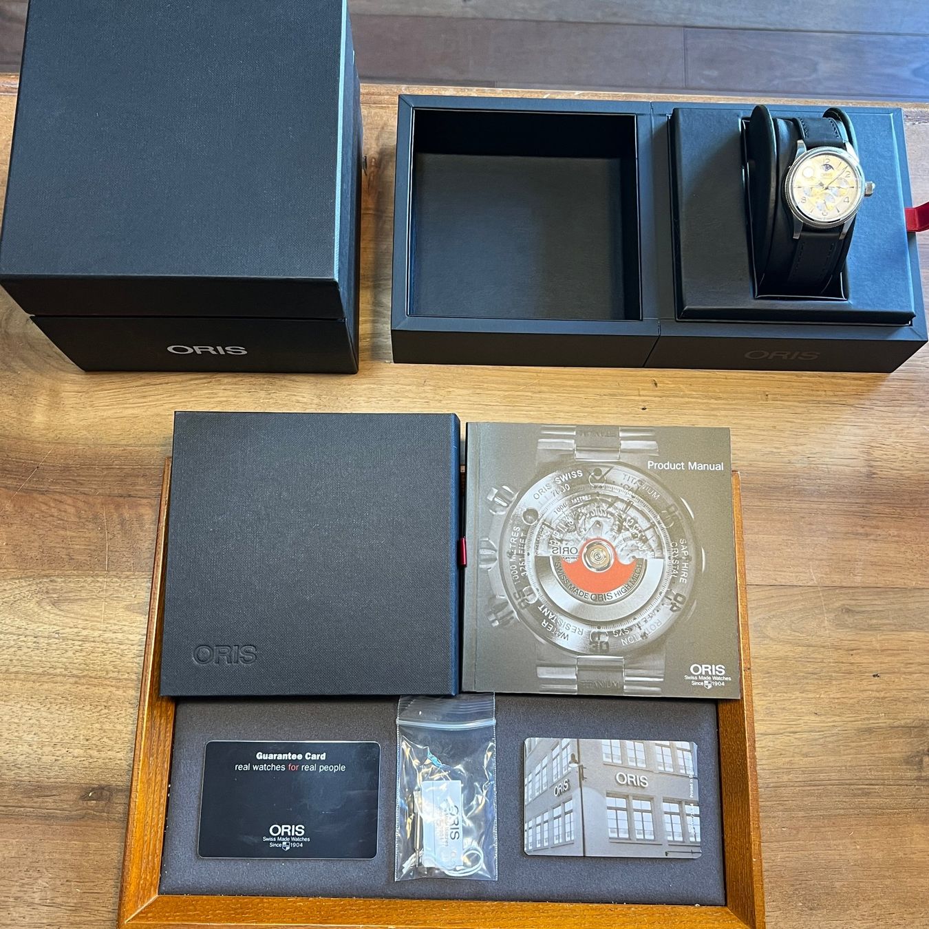 Oris Orologi: Oris Big Crown Complication Full Set 01 582 7678 4061 – Usato da Carouge GE venduto da Watchaser 9