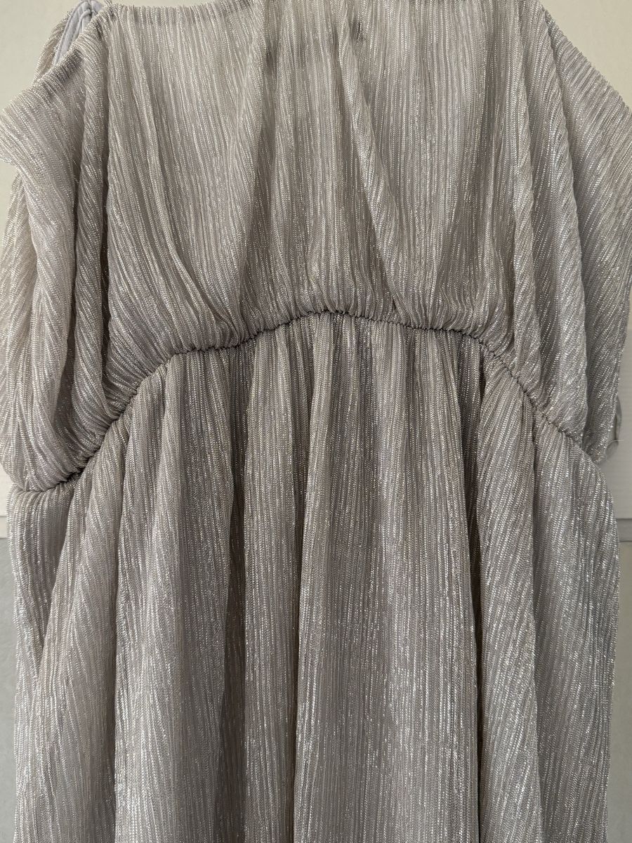 Zara Vestiti: Zara Kleid, Grösse L, Silber – Nuovo (secondo la descrizione) da Basel venduto da zukk_ 1
