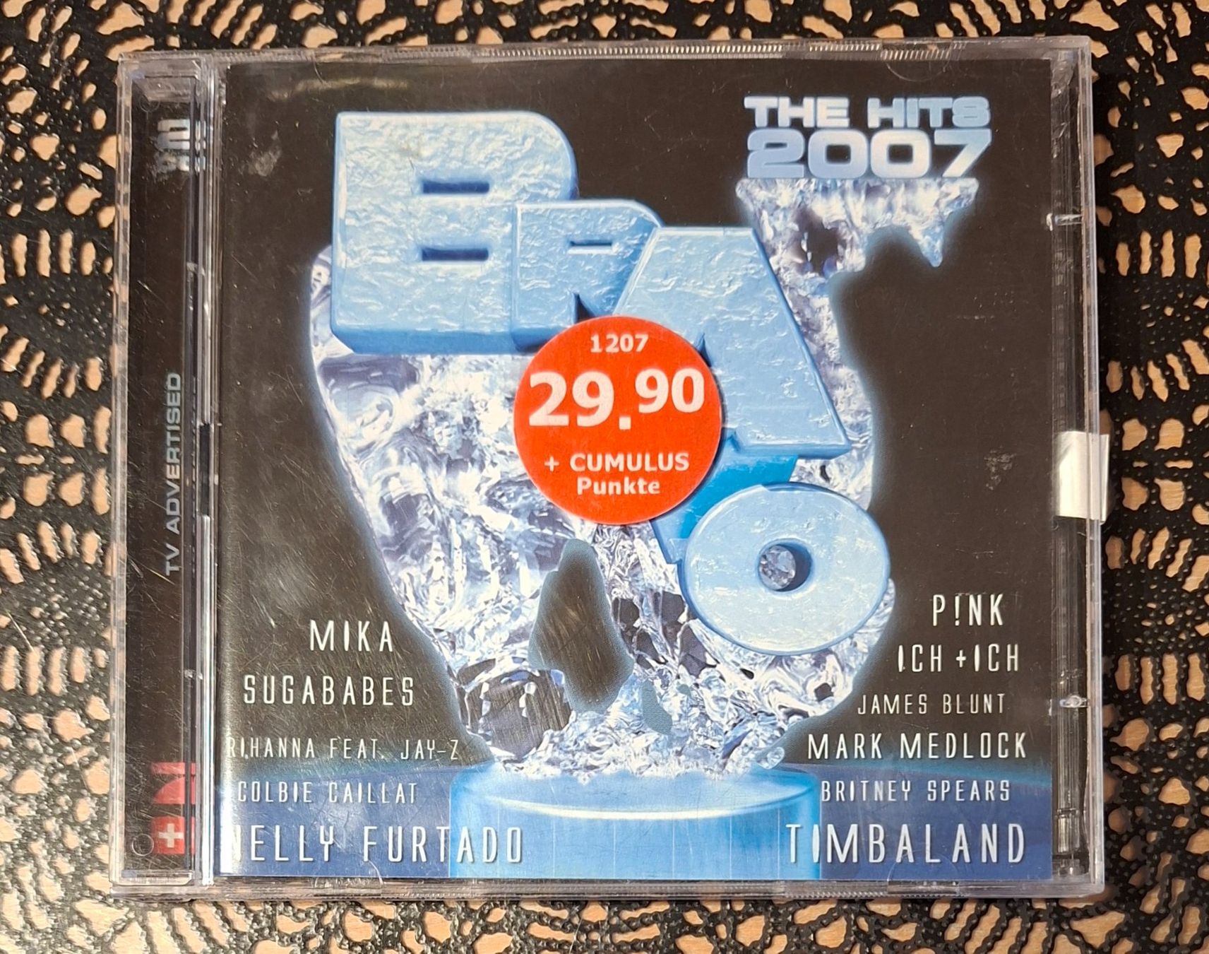 CD: Bravo Hits - The Hits 2007, 2CD Hit Compilation Sampler 2007 – Usato da Amriswil venduto da Celini3