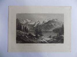 Der Oeschinensee bei Kandersteg