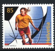 2007, Sondermarke Frauenfussball **