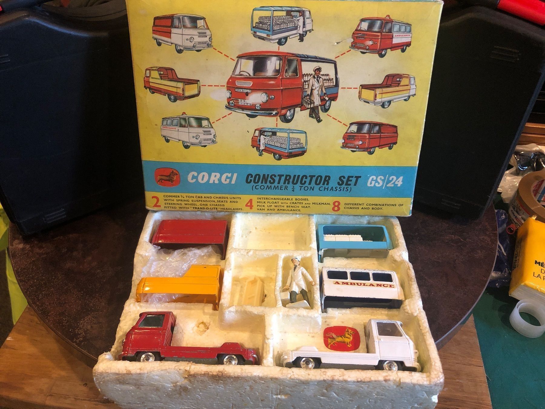 Modellini d'auto: Corgi constructor set no 24 env. 1/43 – Usato da Versoix venduto da Jeannot57