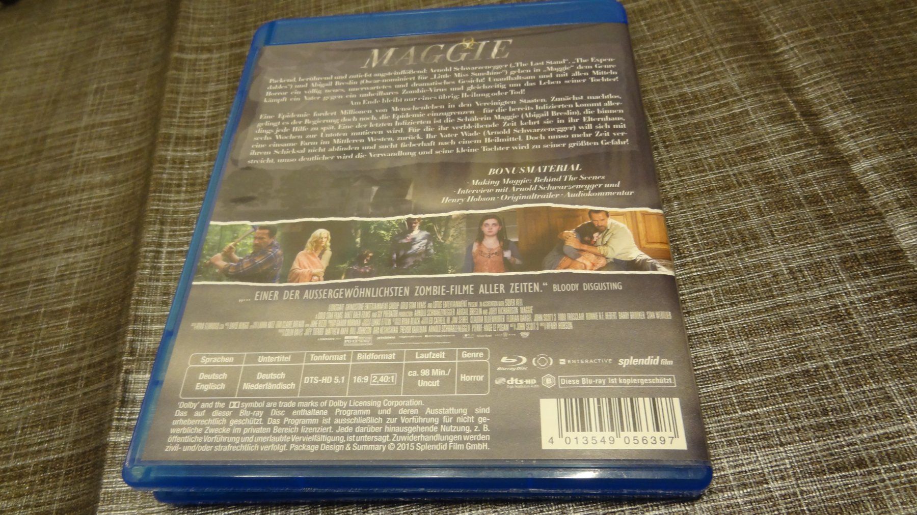 Alle DVDs: Maggie BLU-RAY – Gebraucht aus Olten von Disc-Verkauf 2
