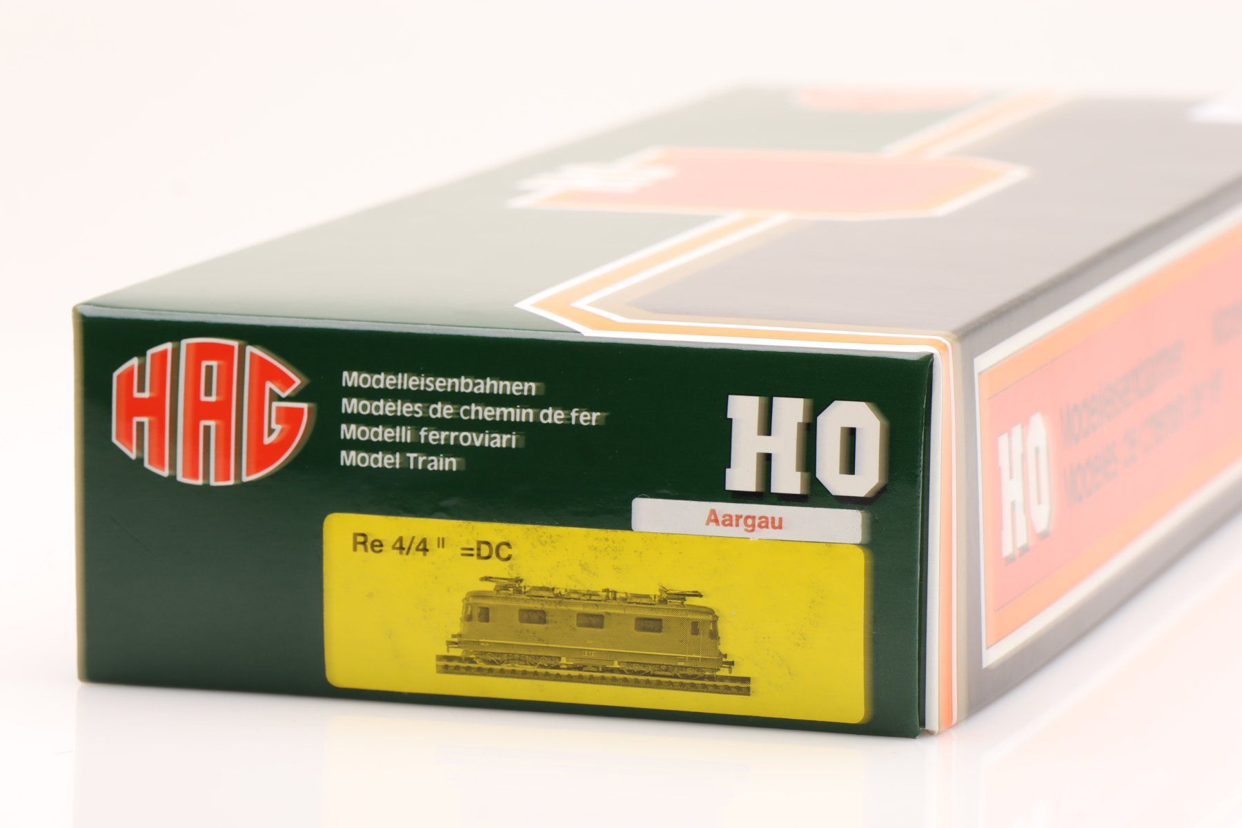 Hag Modelleisenbahnen: Hag SBB Re 4/4" Zugkraft Aargau DC Digital, H0 – Gebraucht aus Ried (Muotathal) von Modellbahn.swiss 4