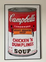 Andy Warhol Campbell’s Soup inkl. Rahmen Pop Art