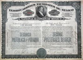Ferrocarriles Nacionales de Mexico - 1910