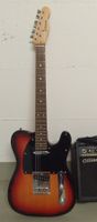 E-Gitarre C.Giant Sunburst mit Verstärker gebraucht