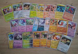 POKEMON KARTEN Holos 26 Stück in Deutsch original 