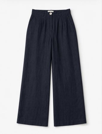 Bershka Leinenhose Schwarz Gr. 32 – nur 1x getragen