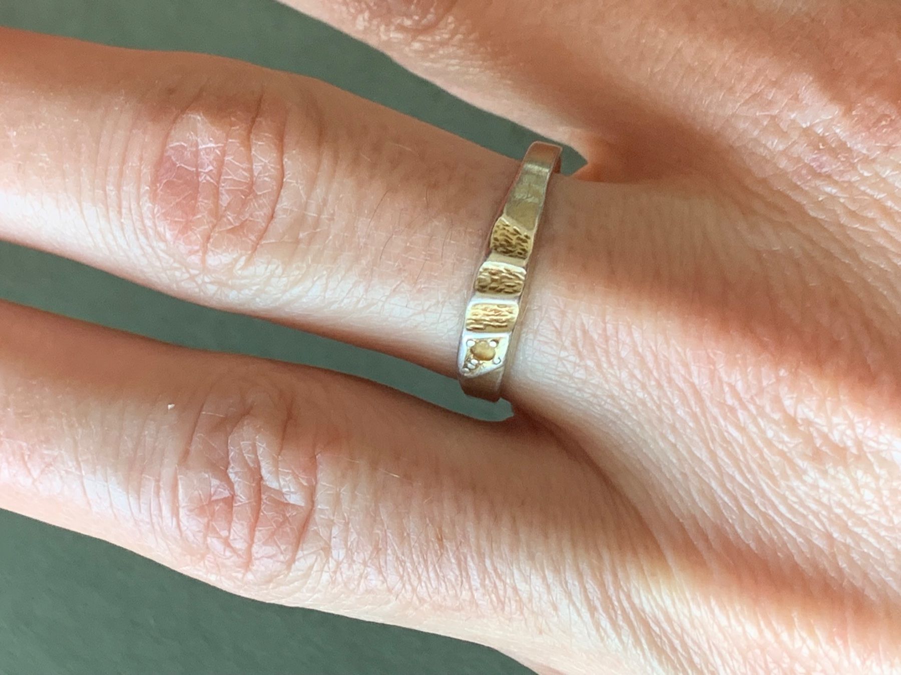 Ringe: Silberring vergoldet Starwars soft (61) – Gebraucht aus Laufen von Bellebellezza 5