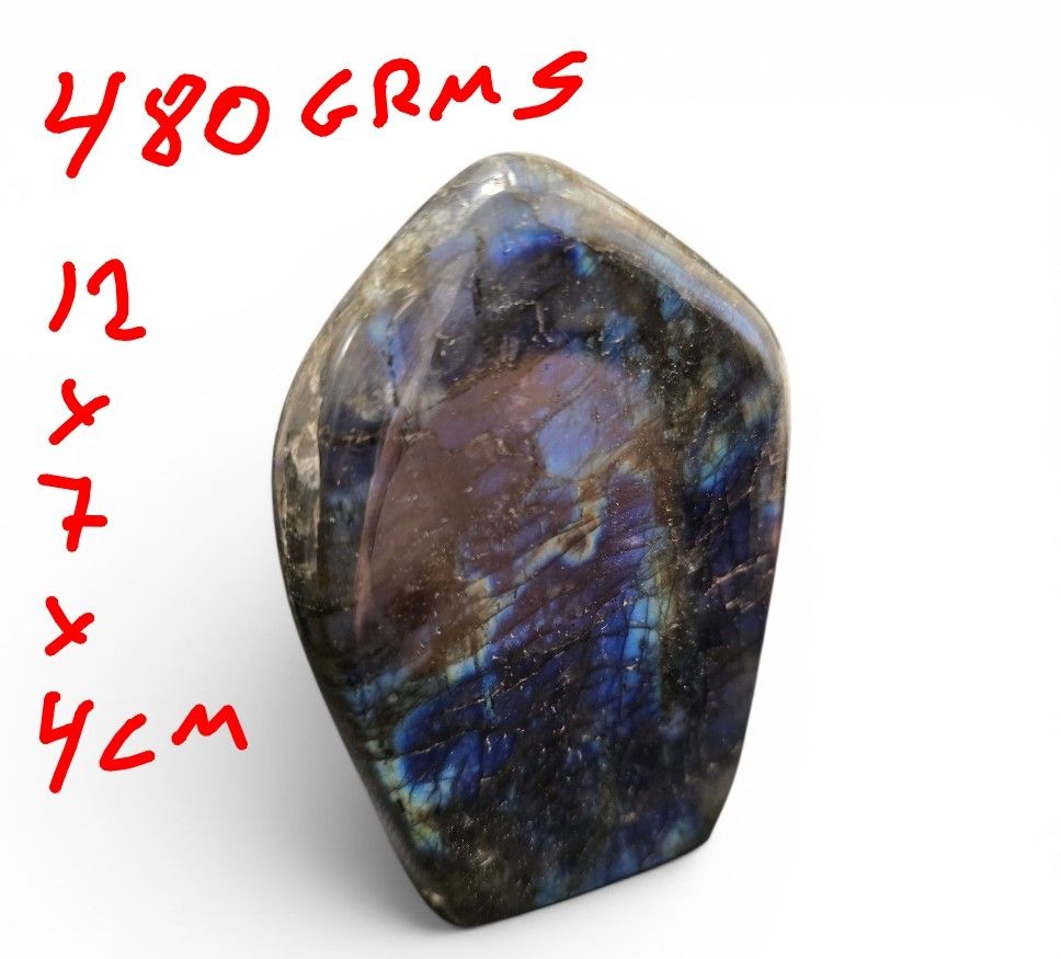 Edelsteine: Lot de 8 labradorites  – Neu (gemäss Beschreibung) aus Vernier von 19p_6hxp 6