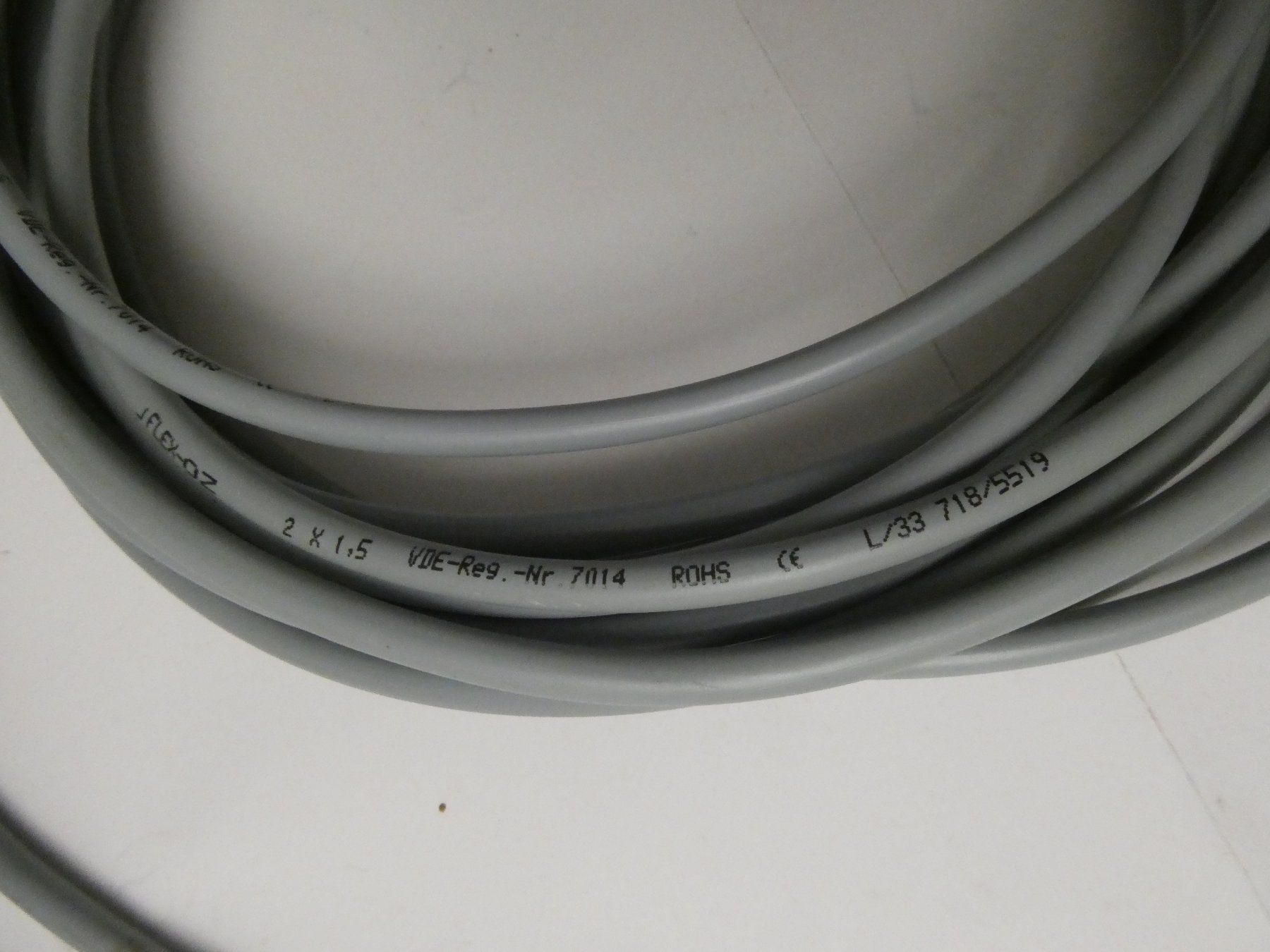 Componenti elettronici: Kabel 2 x 1.5mm2 – Nuovo (secondo la descrizione) da Fulenbach venduto da Hach0 3