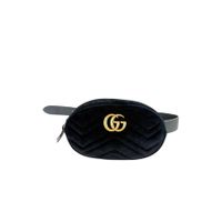 Gucci GG Marmont , Samt Schwarz, wie Neu!