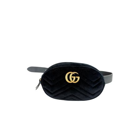 Gucci GG Marmont , Samt Schwarz, wie Neu!