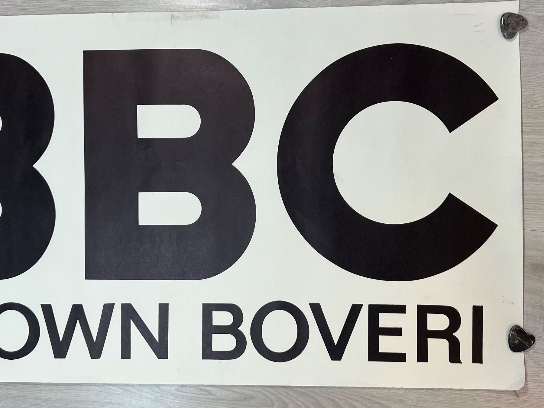 Foto & Immagini: Plakat BBC Brown Boveri Company – Usato da Vaduz venduto da Unikate-Markt 2