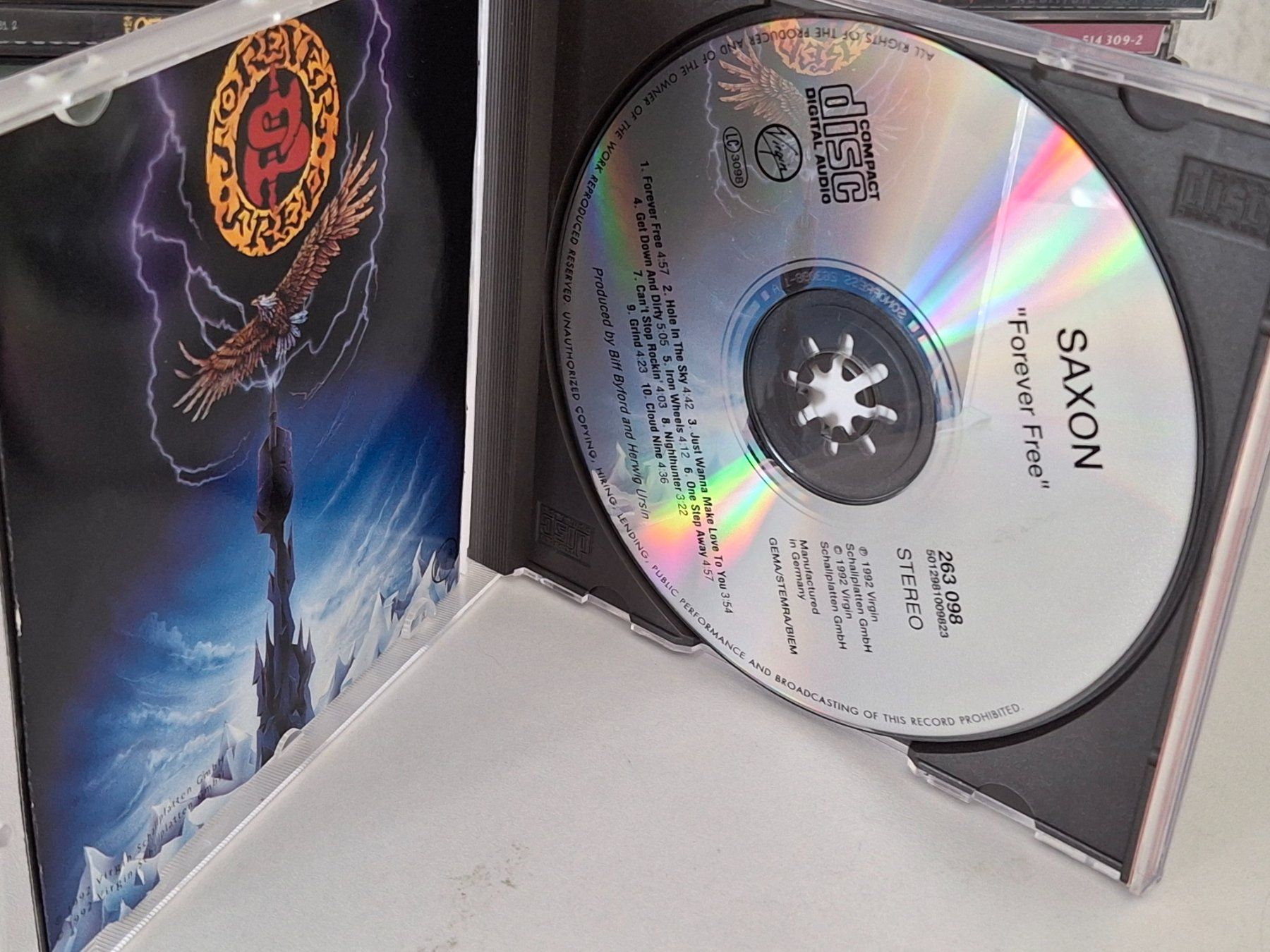 CD: CD Saxon - Forever Free /  Selten! – Usato da Aarberg venduto da Jackup1 2